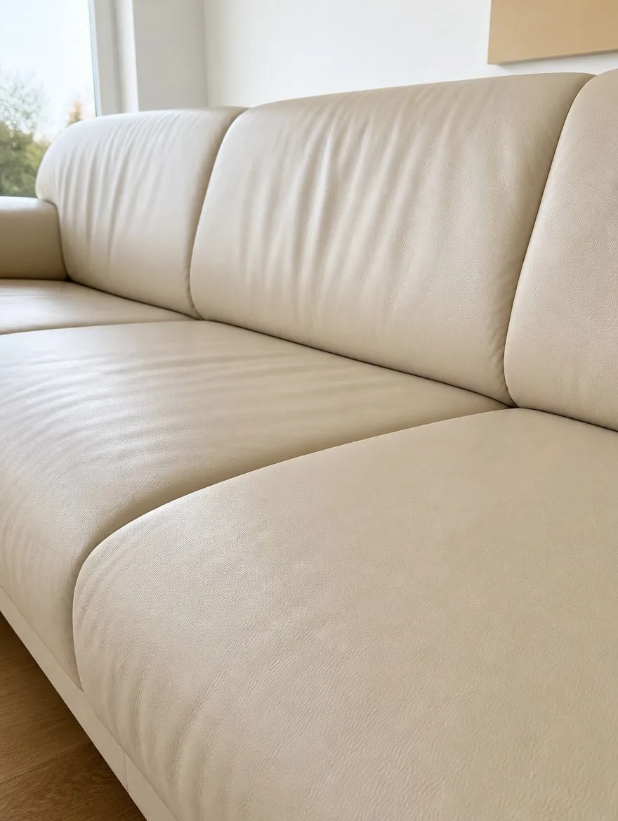 Visualisierung: DeSede-Sofa nach der Polsterreparatur, Polsterreparatur bei der Egora Polsterei Wetzikon
