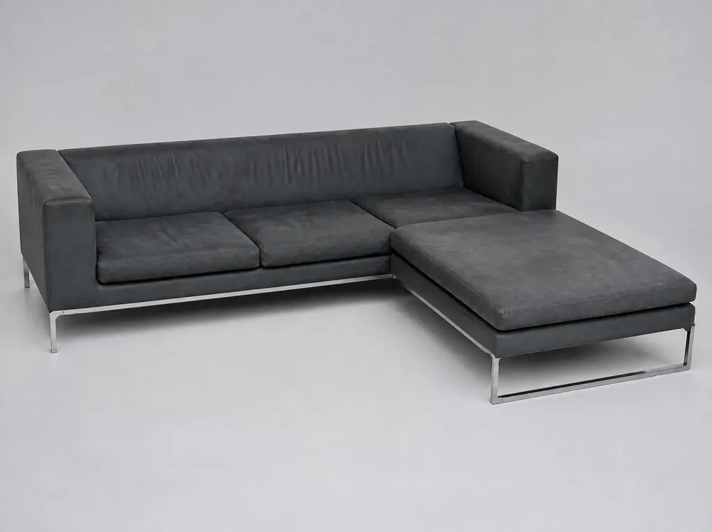 Hersteller-Datenblatt des Sofas mit den Originalmassen: B&B-Italia-Sofa, Sofa neu beziehen bei der Egora Polsterei Wetzikon